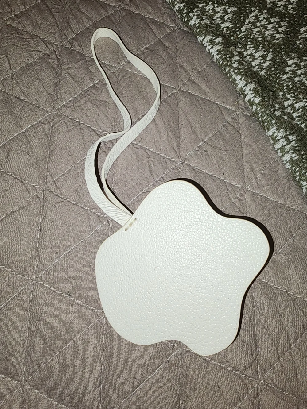 Leather Egg- Bag Charm